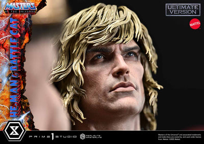 Masters Of The Universe: He-Man & Battle Cat Ultimate Bonus Version 1/4 Scale Statue