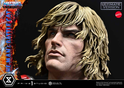 Masters Of The Universe: He-Man & Battle Cat Ultimate Bonus Version 1/4 Scale Statue