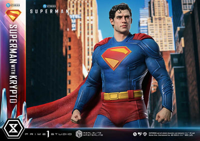 Superman (2025) - Superman with Krypto (Bonus) 1/3 Scale Statue