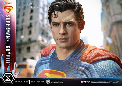 Superman (2025) - Superman with Krypto (Bonus) 1/3 Scale Statue