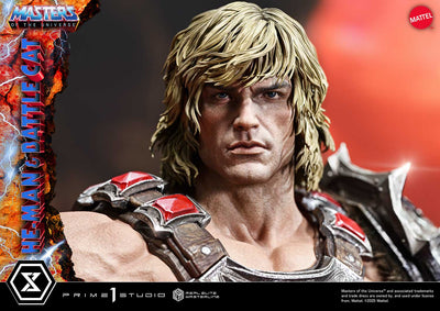 Masters Of The Universe: He-Man & Battle Cat Ultimate Bonus Version 1/4 Scale Statue