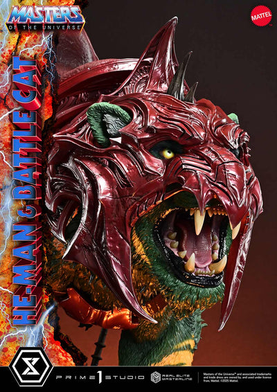 Masters Of The Universe: He-Man & Battle Cat Ultimate Bonus Version 1/4 Scale Statue