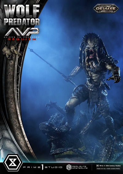 Aliens vs. Predator: Requiem - Wolf Predator (DX BONUS) 1/3 Scale Statue