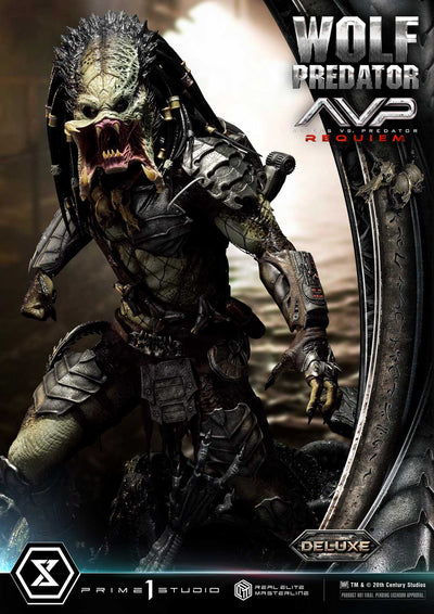 Aliens vs. Predator: Requiem - Wolf Predator (DX BONUS) 1/3 Scale Statue