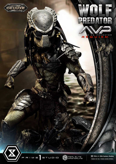 Aliens vs. Predator: Requiem - Wolf Predator (DX BONUS) 1/3 Scale Statue