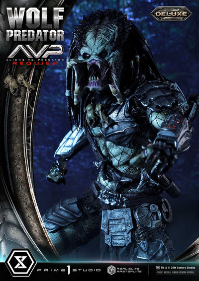 Aliens vs. Predator: Requiem - Wolf Predator (DX BONUS) 1/3 Scale Statue