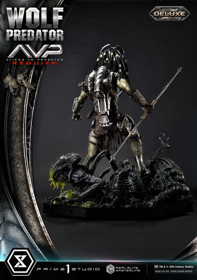 Aliens vs. Predator: Requiem - Wolf Predator (DX BONUS) 1/3 Scale Statue