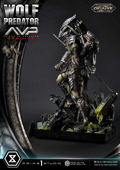 Aliens vs. Predator: Requiem - Wolf Predator (DX BONUS) 1/3 Scale Statue