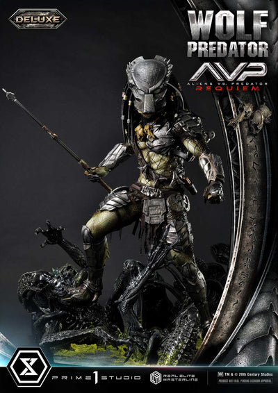 Aliens vs. Predator: Requiem - Wolf Predator (DX BONUS) 1/3 Scale Statue