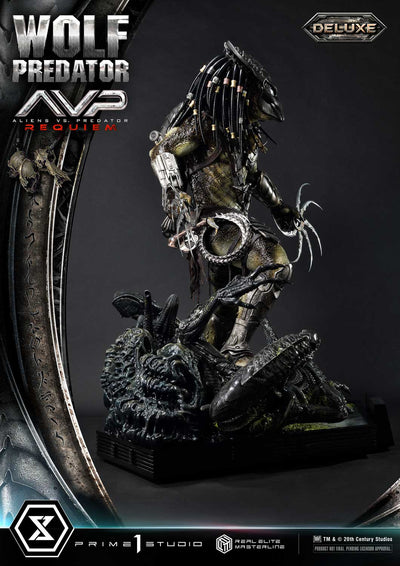 Aliens vs. Predator: Requiem - Wolf Predator (DX BONUS) 1/3 Scale Statue
