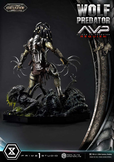 Aliens vs. Predator: Requiem - Wolf Predator (DX BONUS) 1/3 Scale Statue
