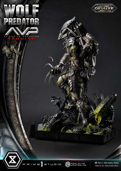 Aliens vs. Predator: Requiem - Wolf Predator (DX BONUS) 1/3 Scale Statue