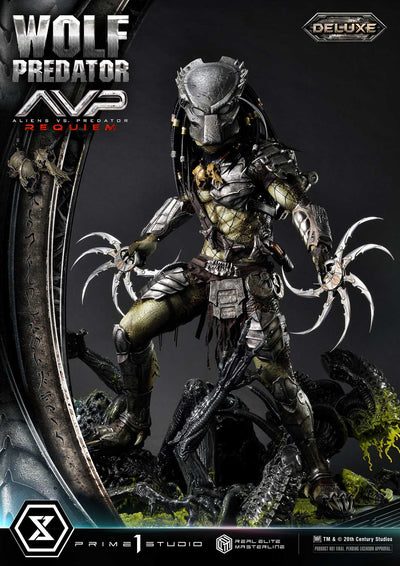 Aliens vs. Predator: Requiem - Wolf Predator (DX BONUS) 1/3 Scale Statue