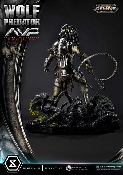 Aliens vs. Predator: Requiem - Wolf Predator (DX BONUS) 1/3 Scale Statue