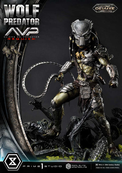 Aliens vs. Predator: Requiem - Wolf Predator (DX BONUS) 1/3 Scale Statue