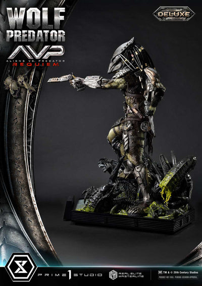 Aliens vs. Predator: Requiem - Wolf Predator (DX BONUS) 1/3 Scale Statue