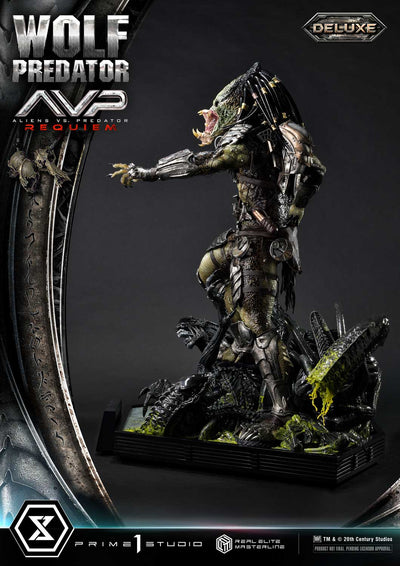 Aliens vs. Predator: Requiem - Wolf Predator (DX BONUS) 1/3 Scale Statue