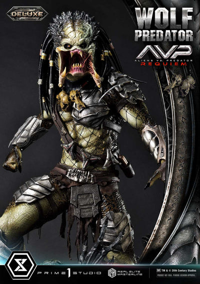 Aliens vs. Predator: Requiem - Wolf Predator (DX BONUS) 1/3 Scale Statue