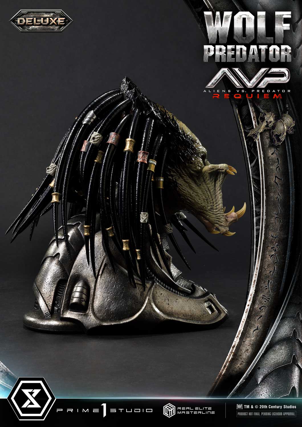Predator Science Wolf Wolf Predator Statue