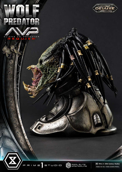 Aliens vs. Predator: Requiem - Wolf Predator (DX BONUS) 1/3 Scale Statue