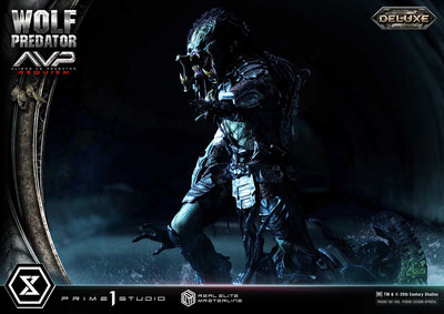 Aliens vs. Predator: Requiem - Wolf Predator (DX BONUS) 1/3 Scale Statue