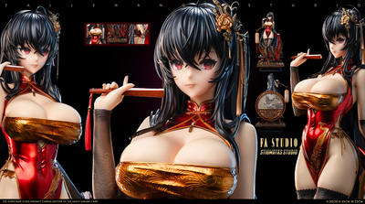 Taihou - Racing Suit and Cheongsam (Ver. C) 1/4 Scale Statue Set
