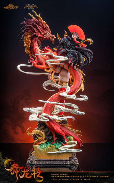 AmerFort Dark Dynasty Series - Dragon Dance 1/4 Scale Statue