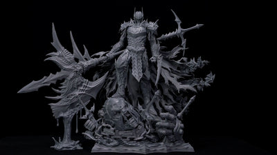 Batman: Dark Age - Batman the Berserker 1/4 Scale Statue