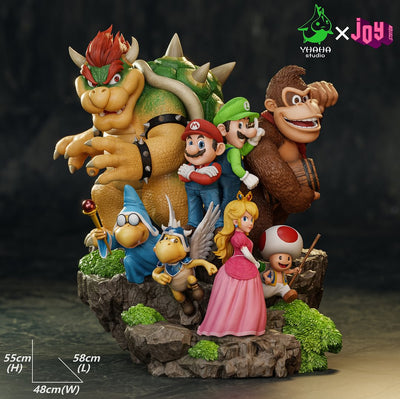 Mario Family (Exclusive Version) 55cm Diorama