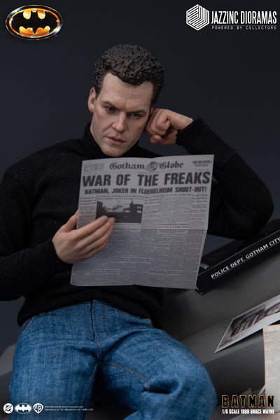 Batman (1989) - Bruce Wayne (Batcave Ver. - Deluxe) 1/6 Scale Figure