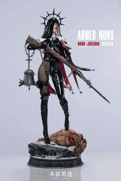 Umbra Lotus Studio Cecilia statue promotional view 2