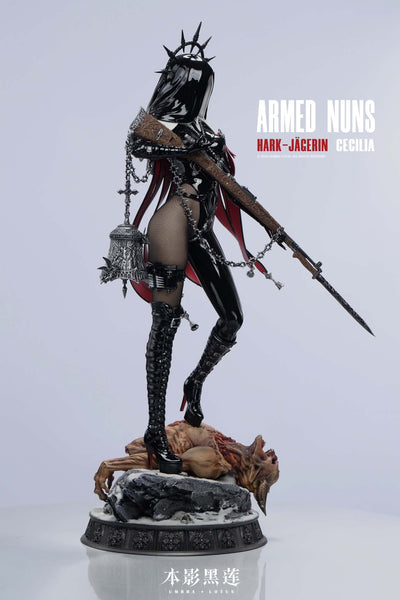Umbra Lotus Studio Cecilia statue promotional view 4
