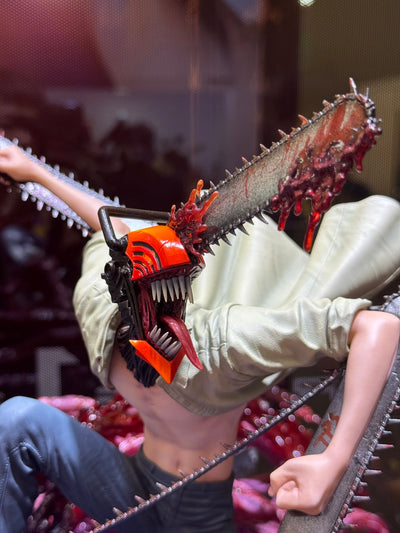Chainsaw Man – The Movie: Reze Arc - Chainsaw Man & Beam 1/4 Scale Statue