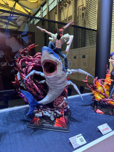 Chainsaw Man – The Movie: Reze Arc - Chainsaw Man & Beam 1/4 Scale Statue