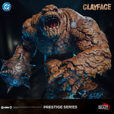 Clayface Prestige Series statue — modern portrait dramatic lighting