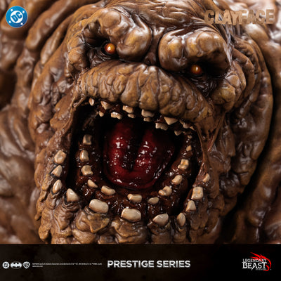 Clayface Prestige Series statue — modern portrait alternate close-up