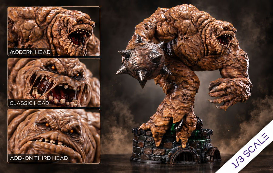 Clayface 1/3 scale statue with all three head options