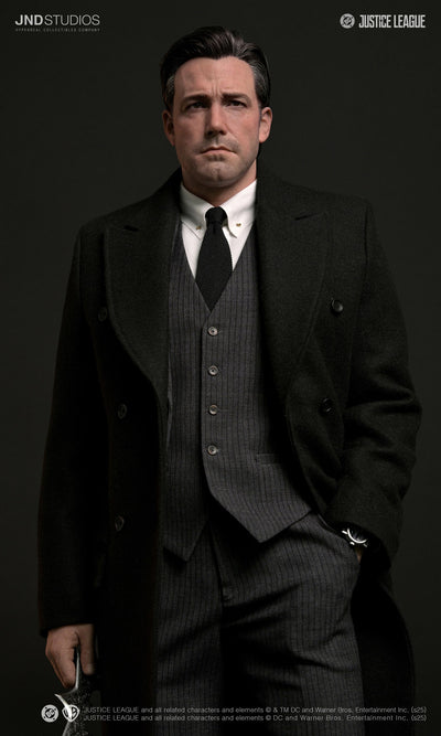 Justice League (2017) - Batman & Bruce Wayne 1/3 Scale Statue Set