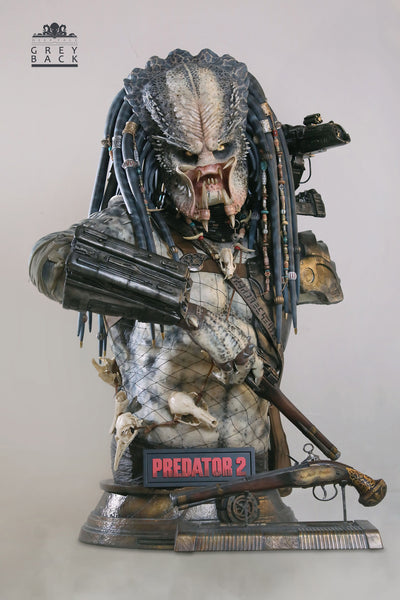 Predator 2 - Greyback Predator (Ver. A) Life-Size Bust by Deep Tale