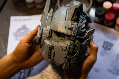Transformers Till All Are One Diorama