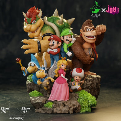Mario Family (Exclusive Version) 55cm Diorama