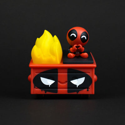 Dumpster Fire - Deadpool Vinyl Figure