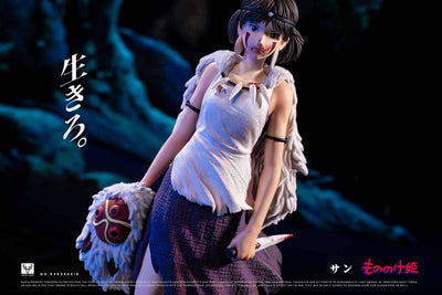Princess Mononoke - San (Ver. A) 1/6 Scale Statue by White Deer Studio
