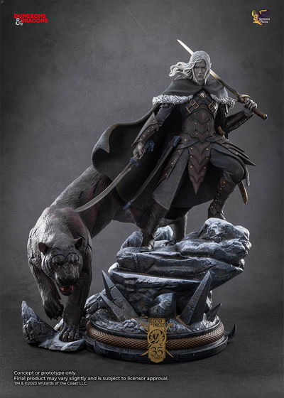 Dungeons & Dragons - Drizzt Do'Urden 1/4 Scale Statue