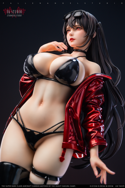 Taihou - Racing Suit and Cheongsam (Ver. C) 1/4 Scale Statue Set