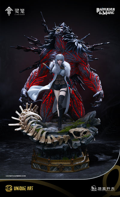 Ling Cage Incarnation - Bai Yuekui and Marc (Scene Version) 1/6 Scale Statue