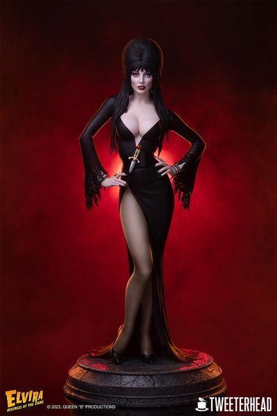 Elvira Mistress of the Dark (Regular) 1/4 Scale Maquette Statue