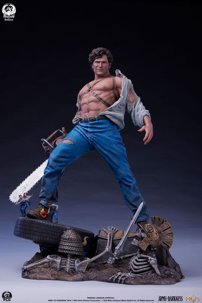 Army of Darkness - Ash (Deluxe) 1/4 Scale Statue