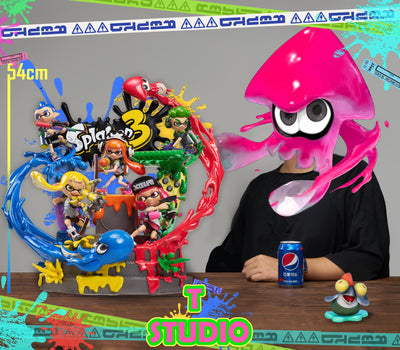 Splatoon Family Statue