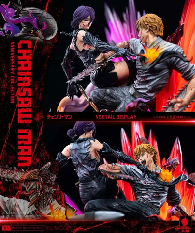Chainsaw Man vs. Reze 1/6 Scale Statue by Big Feeler Studio
